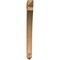Ekena Millwork Thorton Arts & Crafts Smooth Bracket, Western Red Cedar, 3 1/2"W x 26"D x 38"H BKT04X26X38THR03SWR - alternate 4